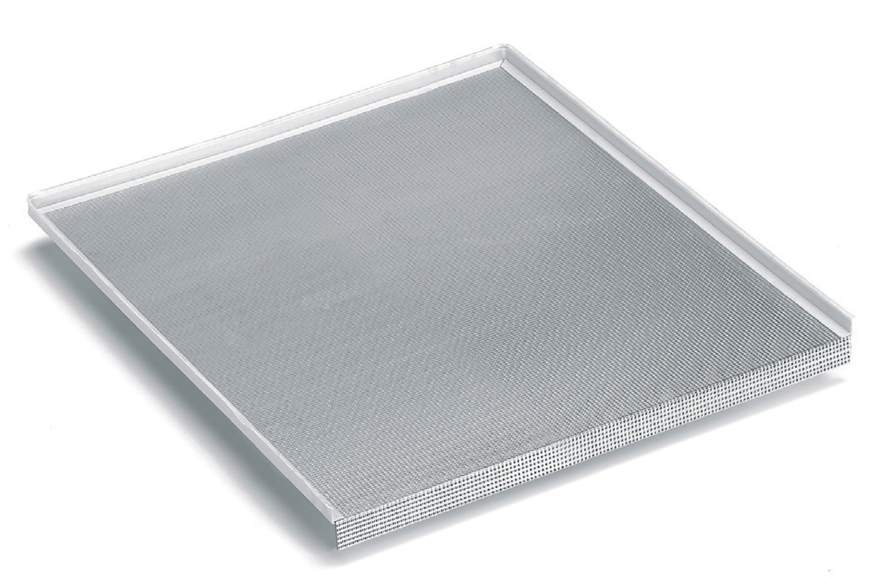 Aluminum protective plate for base cabinet under the sink – 80 cm – with rubber strip