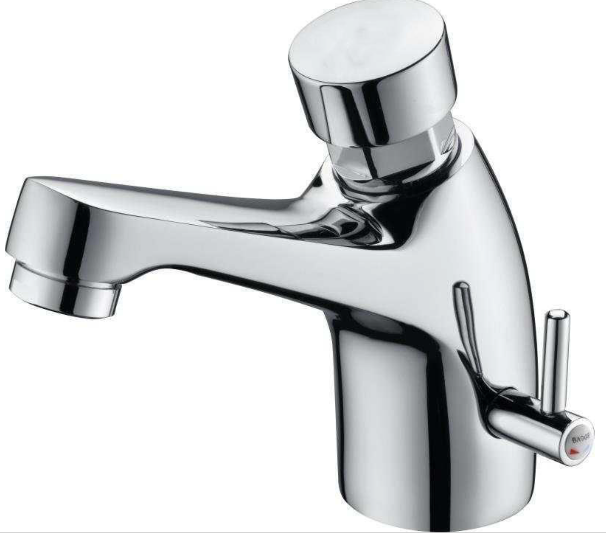 Tukik F/C timed washbasin faucet – chrome – brass