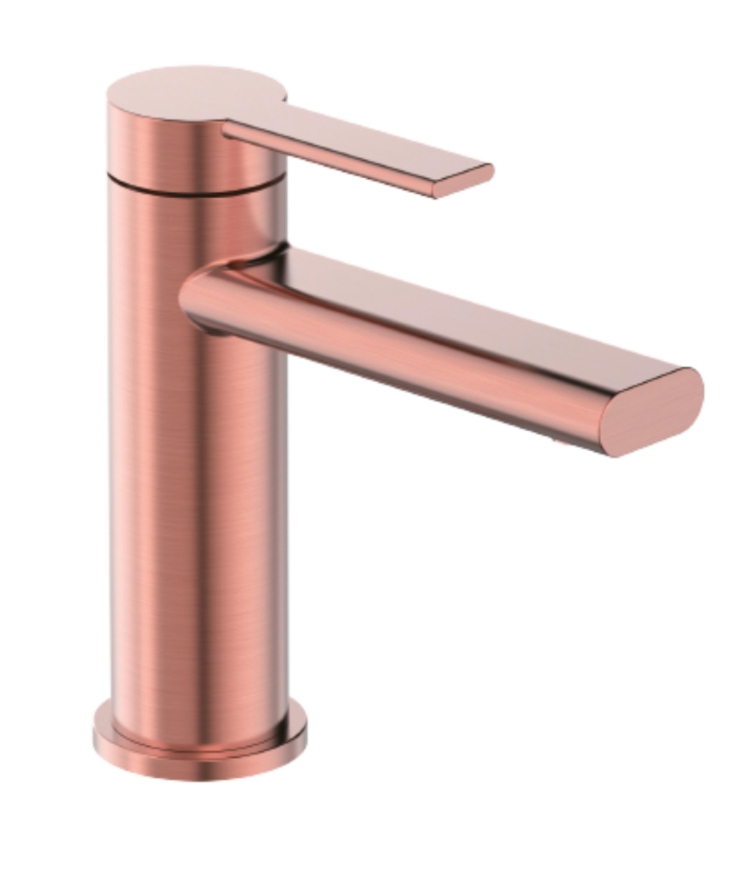 Single-lever basin mixer gRondo PVD Cobre – PVD copper finish – high spout
