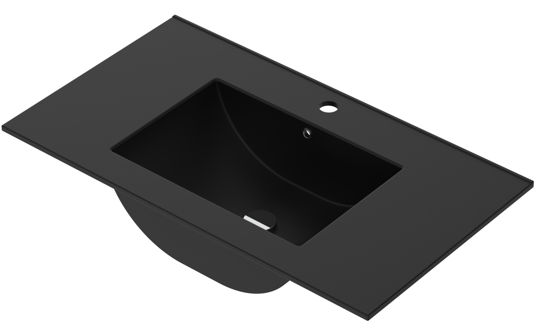 Etna complete bathroom set + 81 cm countertop basin + Nova Geo – LED mirror, sink, and vanity unit
