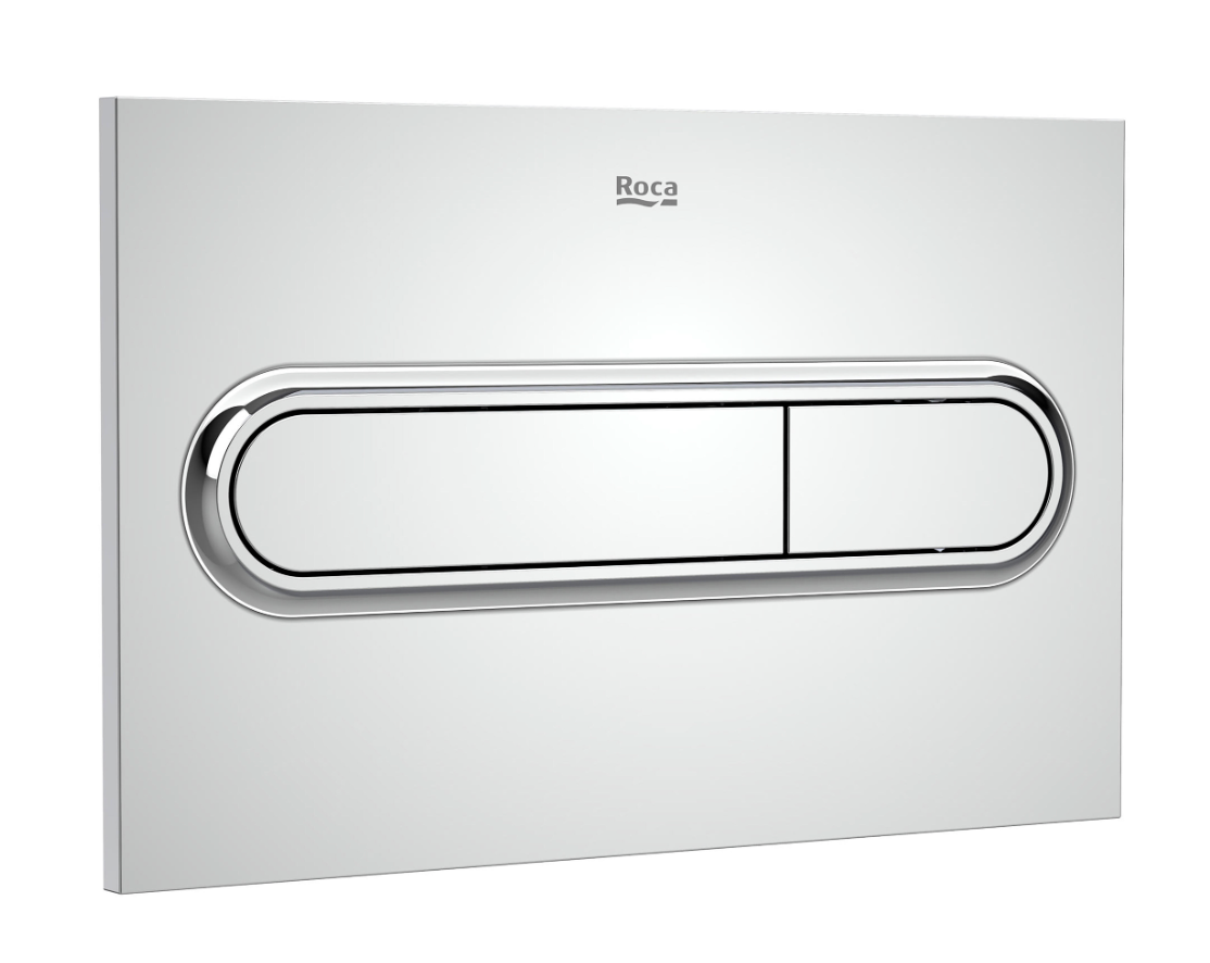 Roca WC-Komplettset Gap – Hänge-WC, Sitz, Unterputzrahmen &amp; Dual-Pulsdruckplatte