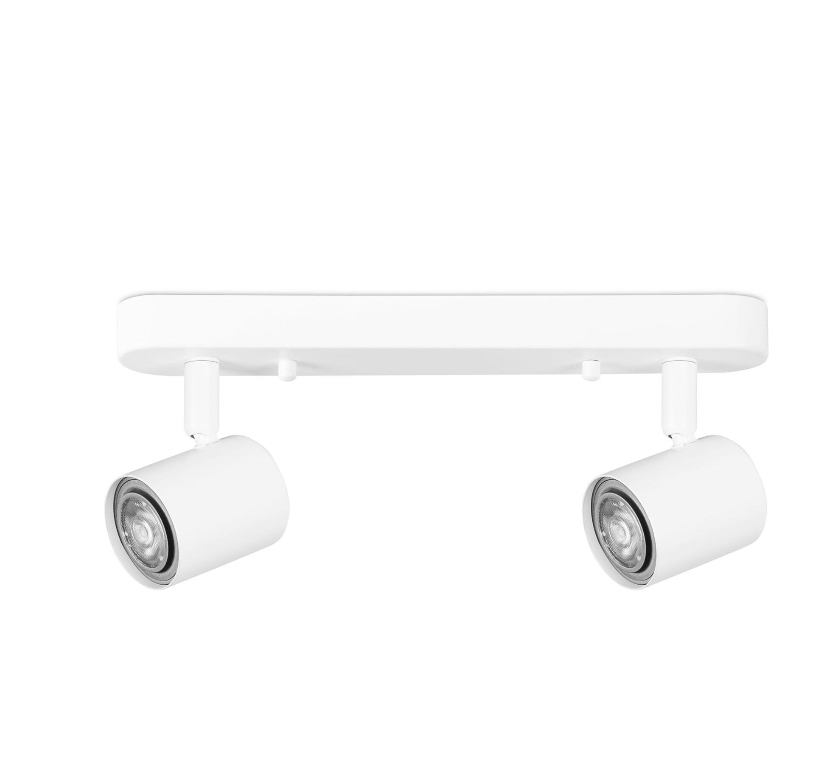 2-light spotlight “Keeper” – White – IP20 – GU10 – Indoor use
