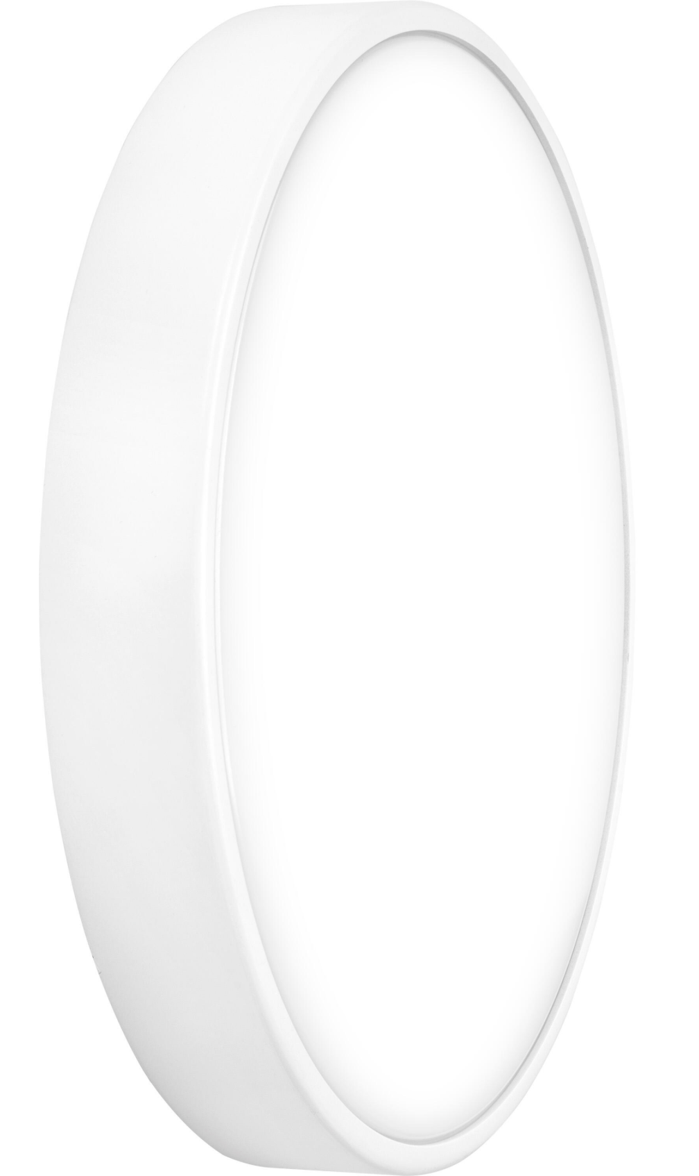 Round LED ceiling light, 33 cm, 18 W, 1350 lm, IP44 – color temperature selectable via wall switch