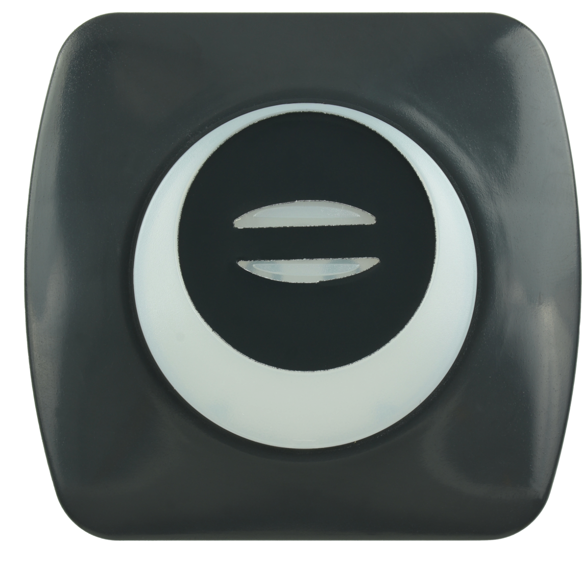 LED orientation light, permanent, 5 lm, IP22 – 2×0.5 W amber LEDs, 4000 K, 8.5×8×2.2 cm