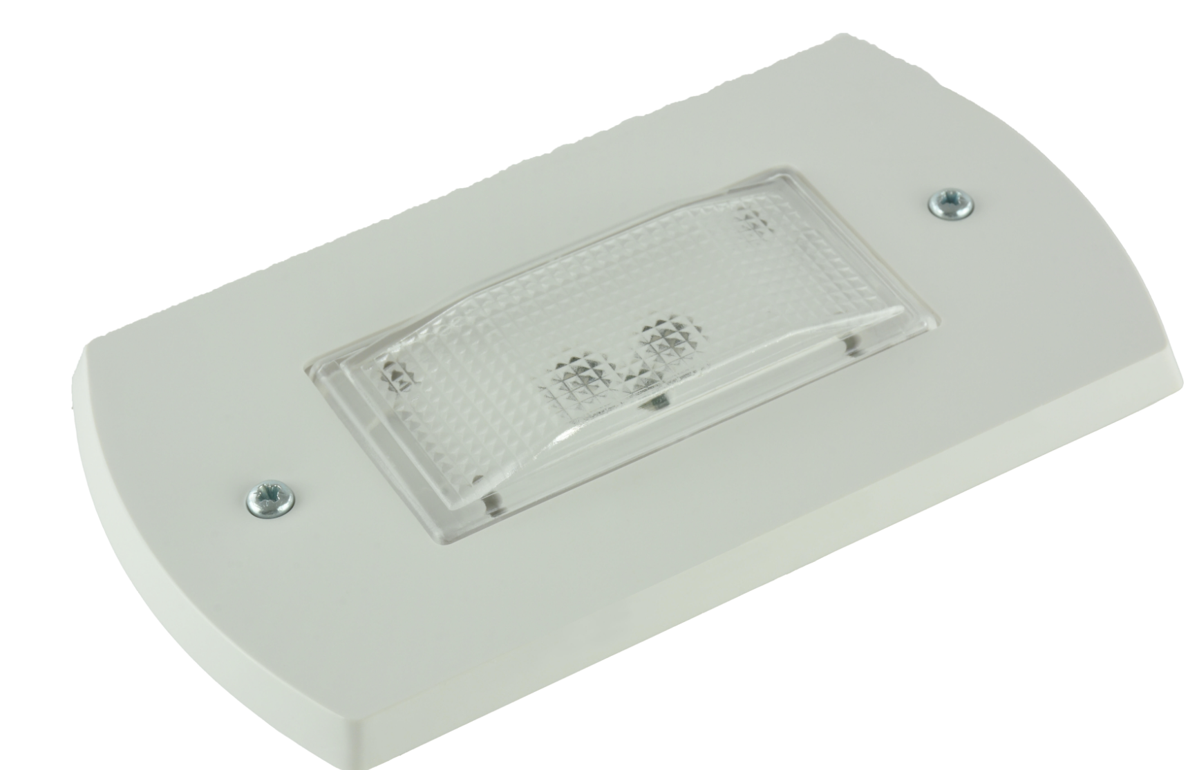 Permanent LED beacon light, white, 5 lm – IP22, 230 V