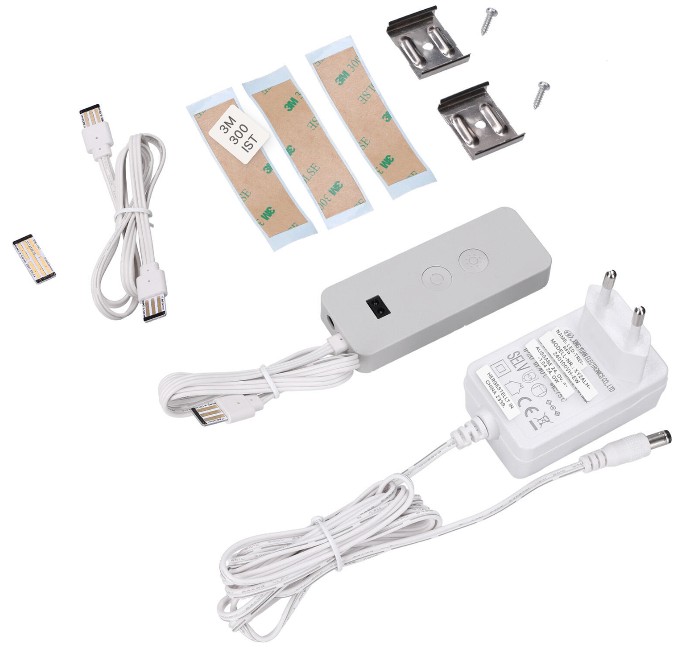 Power Supply for Extra-Flat 12W LED Strip with Sensor