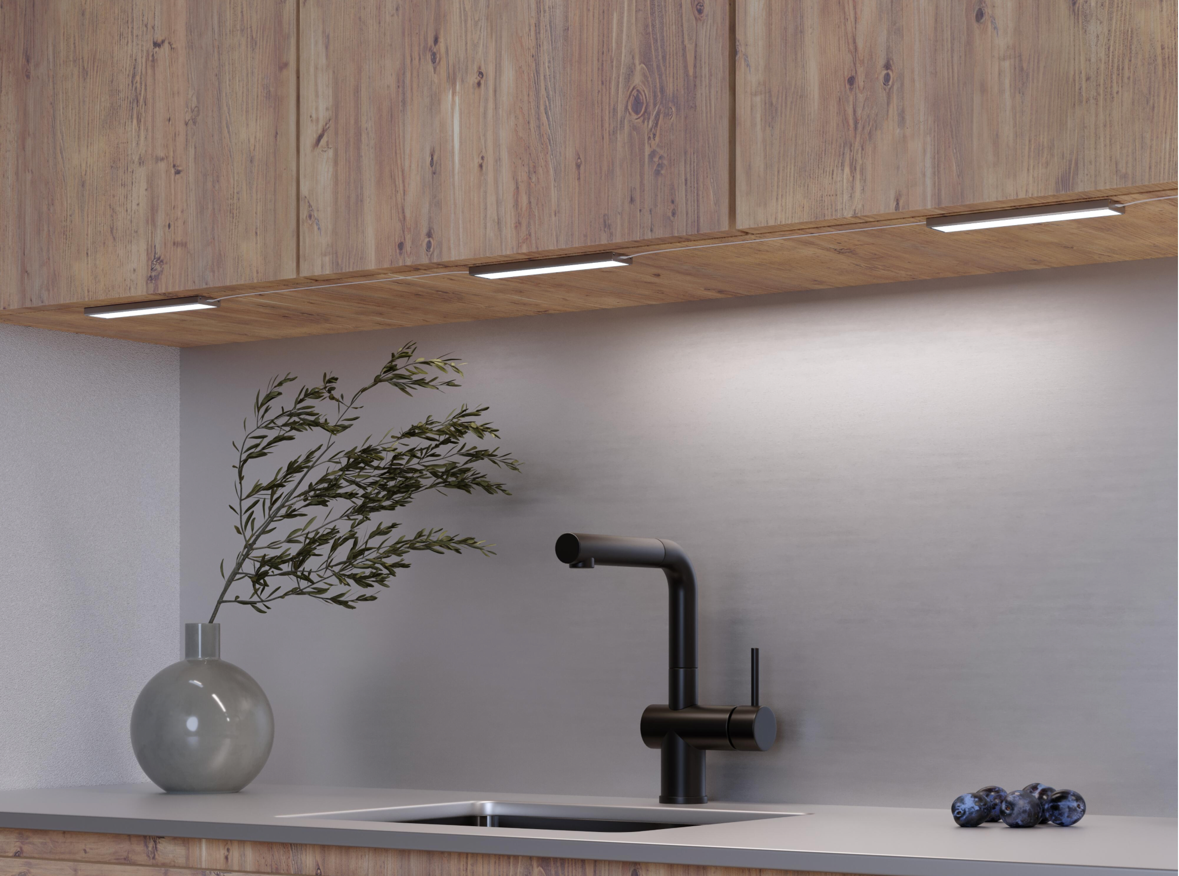 LED flat strip, connectable, 20 cm – 1.6 W, neutral white (4000 K)