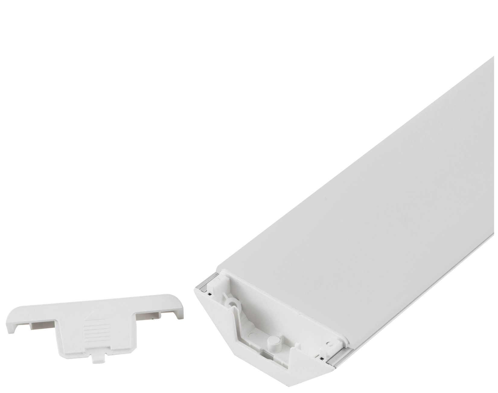 LED power strip 18W with 2xSchuko sockets and USB-A/C ports – 60cm, CCT (3000K–6000K)