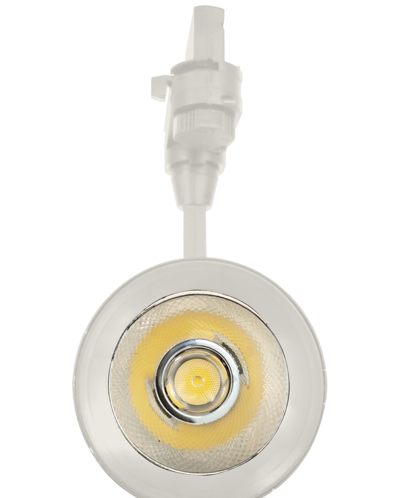 Single-phase LED spotlight track 1 m – White – Aluminum – Single-phase