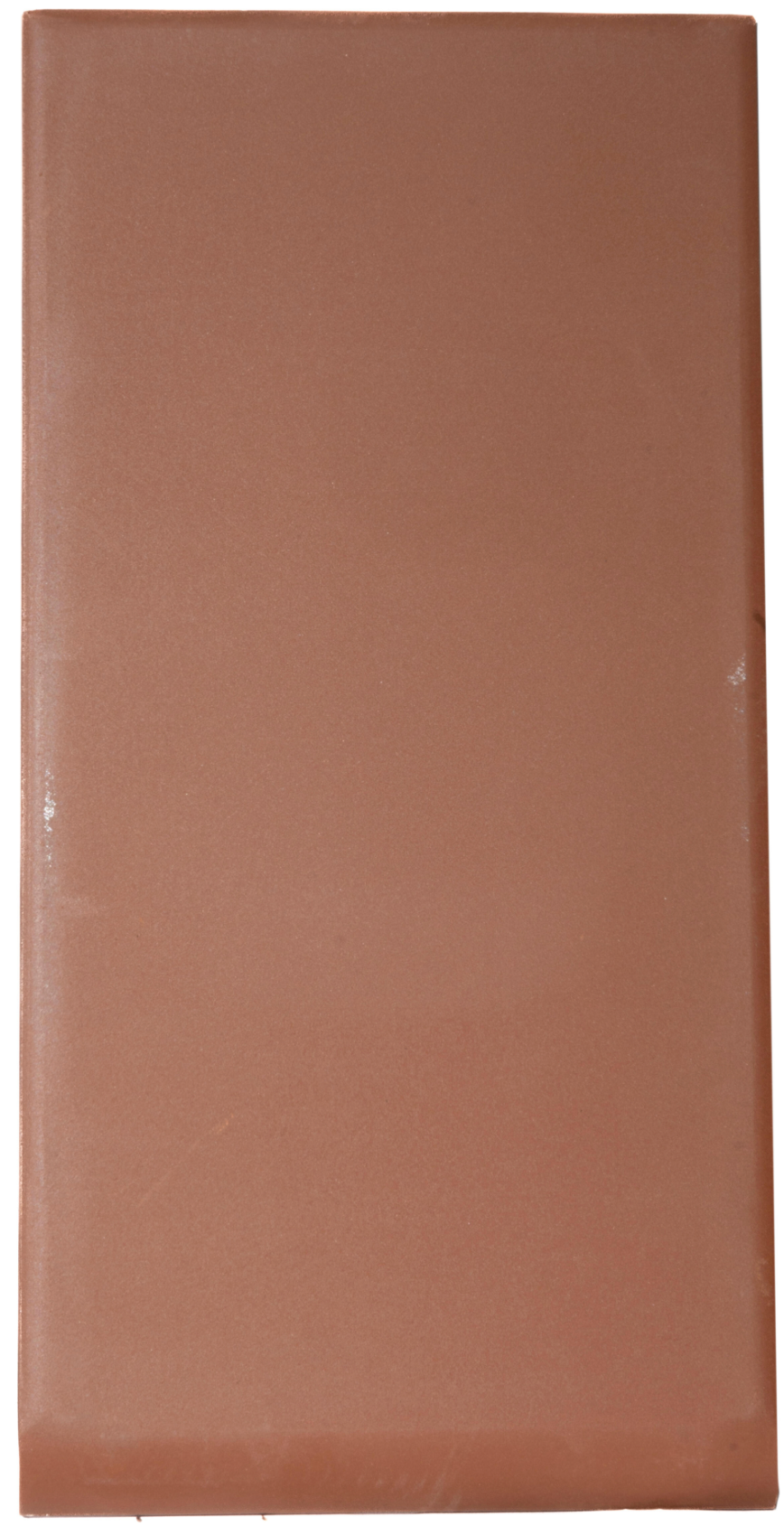 Ceramic window sill trim, red – 14 × 28 × 1.2 cm