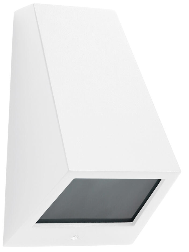 Outdoor wall light 8 W – white finish – IP44 – 9 × 14.7 × 7.7 cm