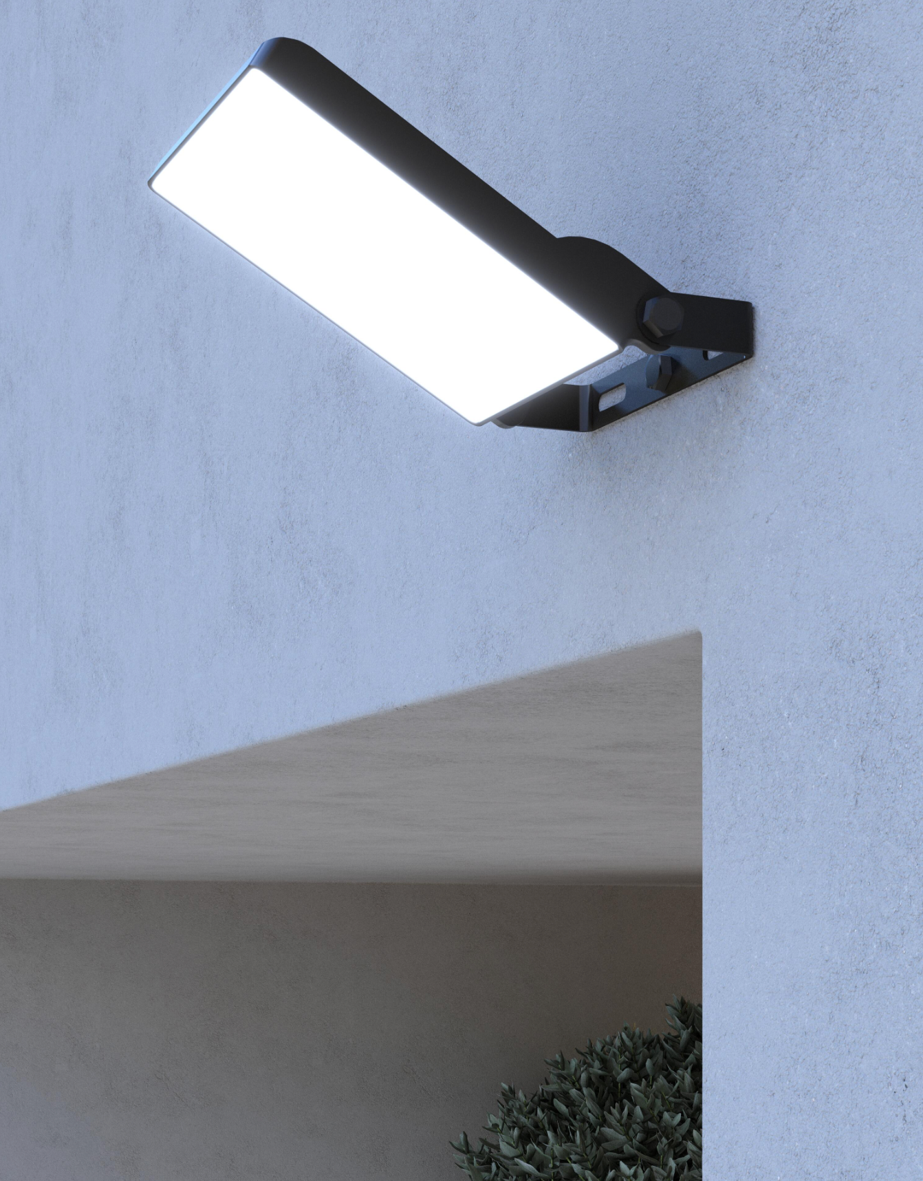 LED floodlight 20W CCT – Outdoor lighting – 17 × 14 × 3 cm