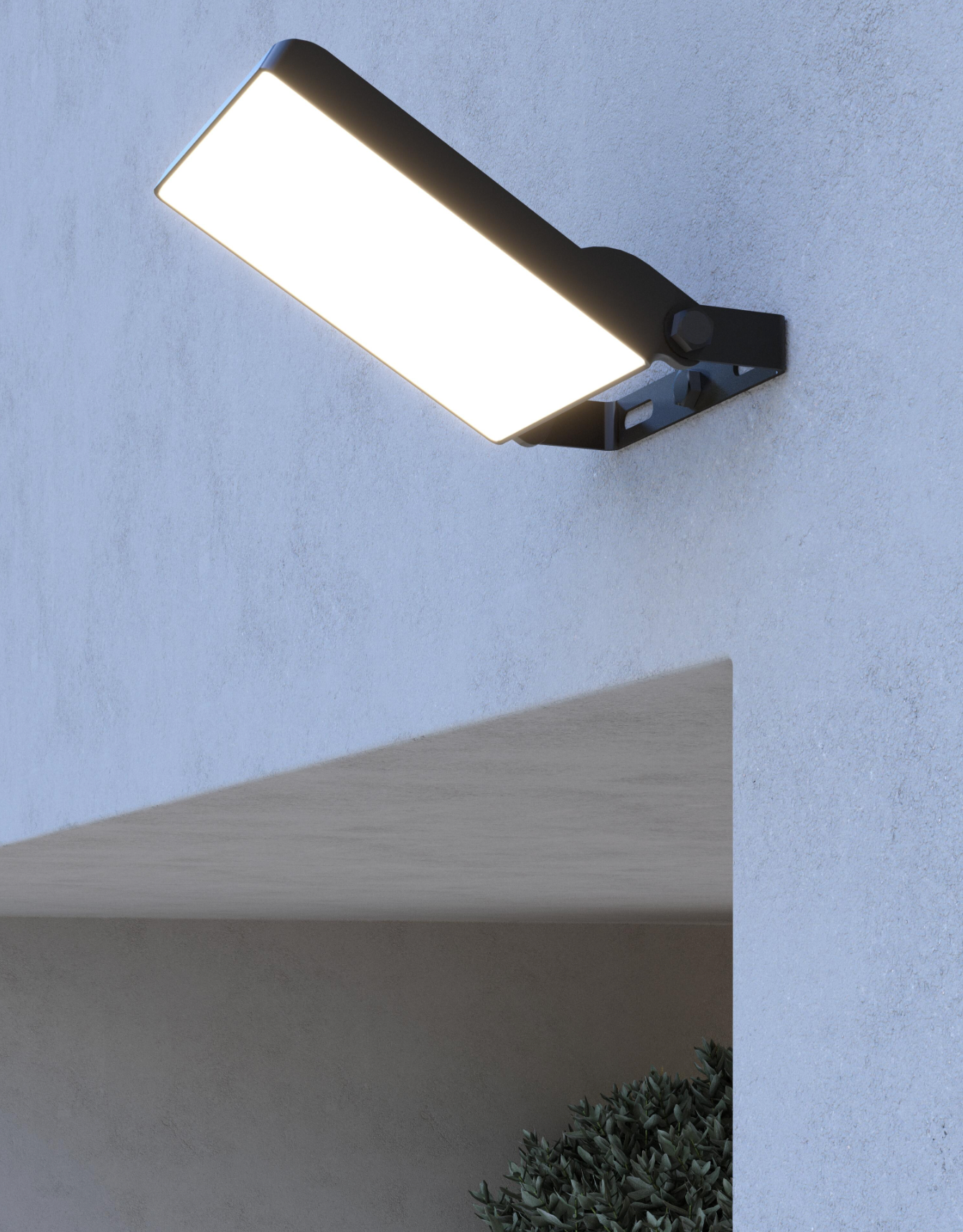 LED floodlight 20W CCT – Outdoor lighting – 17 × 14 × 3 cm