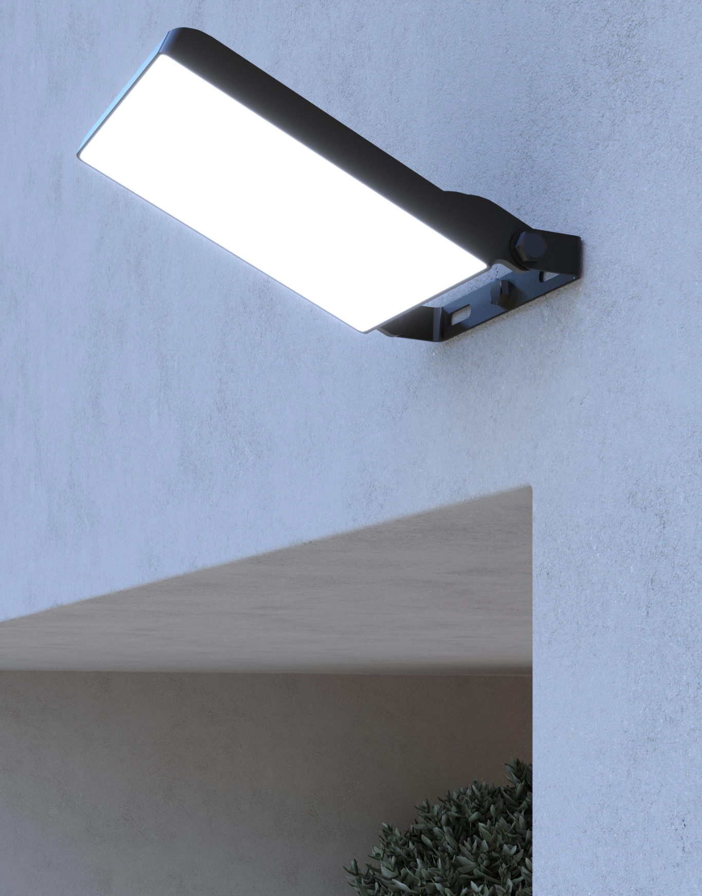 LED floodlight 30W CCT – Outdoor lighting – 19 × 16 × 3 cm