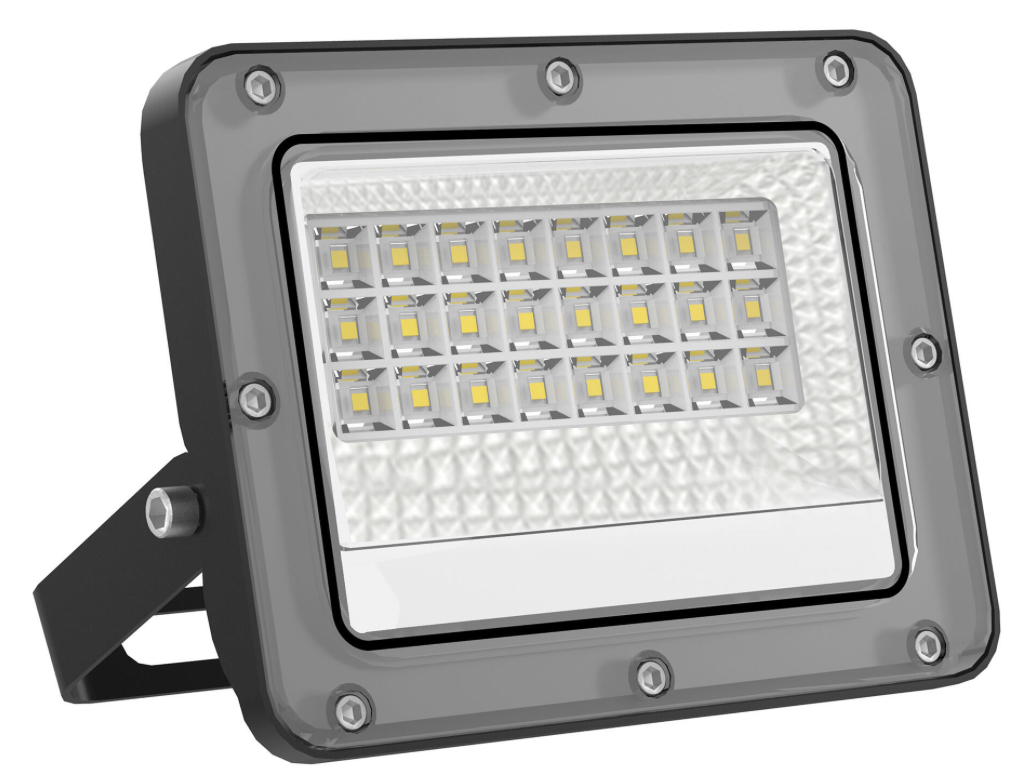 LED floodlight 20W CCT – Outdoor lighting – 15 × 10 × 2.5 cm