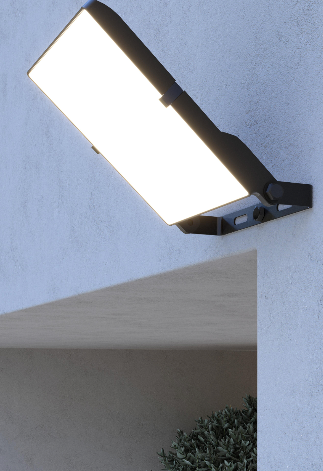 LED floodlight 50W CCT – Outdoor lighting – 21 × 18 × 3 cm