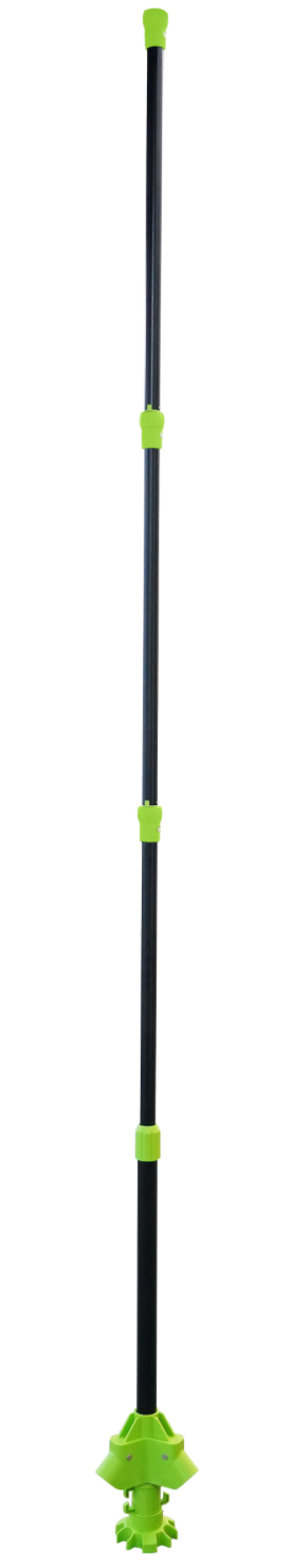 Universelles Multifunktionsstativ für LED-Projektoren – 1,53 m bis 3 m höhenverstellbar, grün-schwarz