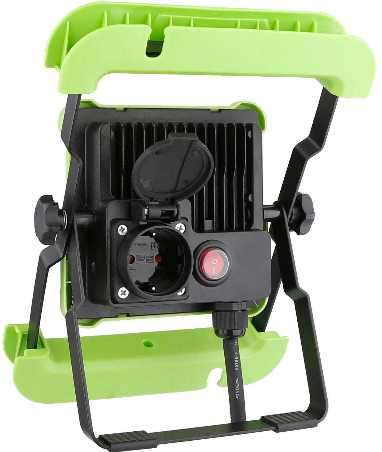 Portable LED projector 30W – 27.7 × 20.5 × 6.7 cm, IP54, 2400 lm, 4000 K