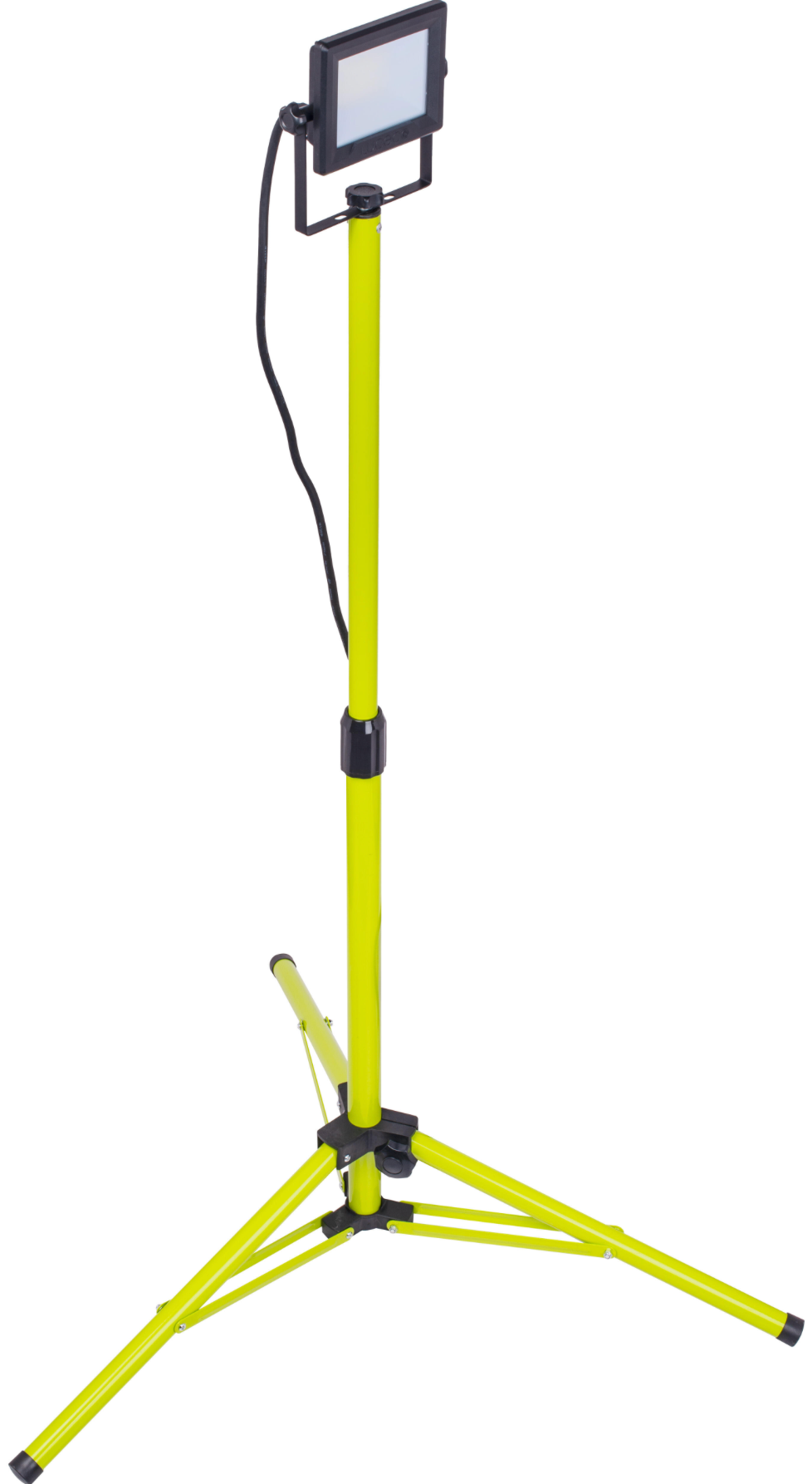 Portable LED projector with tripod 20W – 79 × 79 × 13.5 cm, IP65, 1600 lm