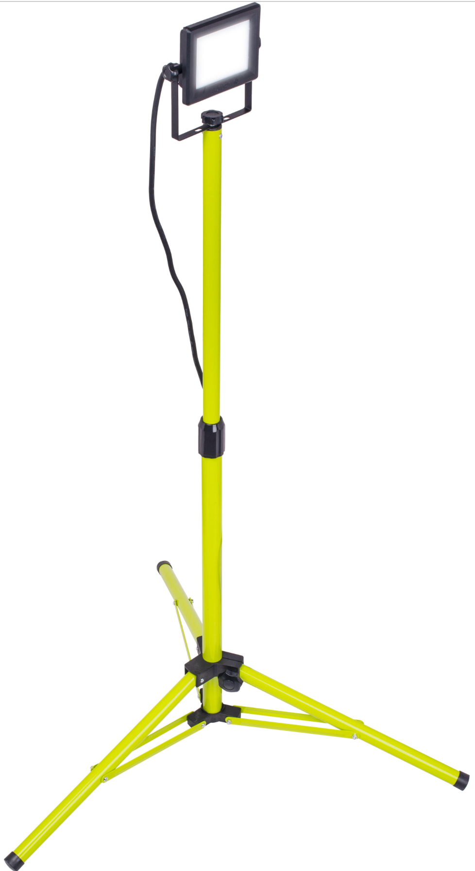 جهاز عرض LED محمول مع حامل ثلاثي القوائم 20 واط – 79×79×13.5 سم، IP65، 1600 لومن