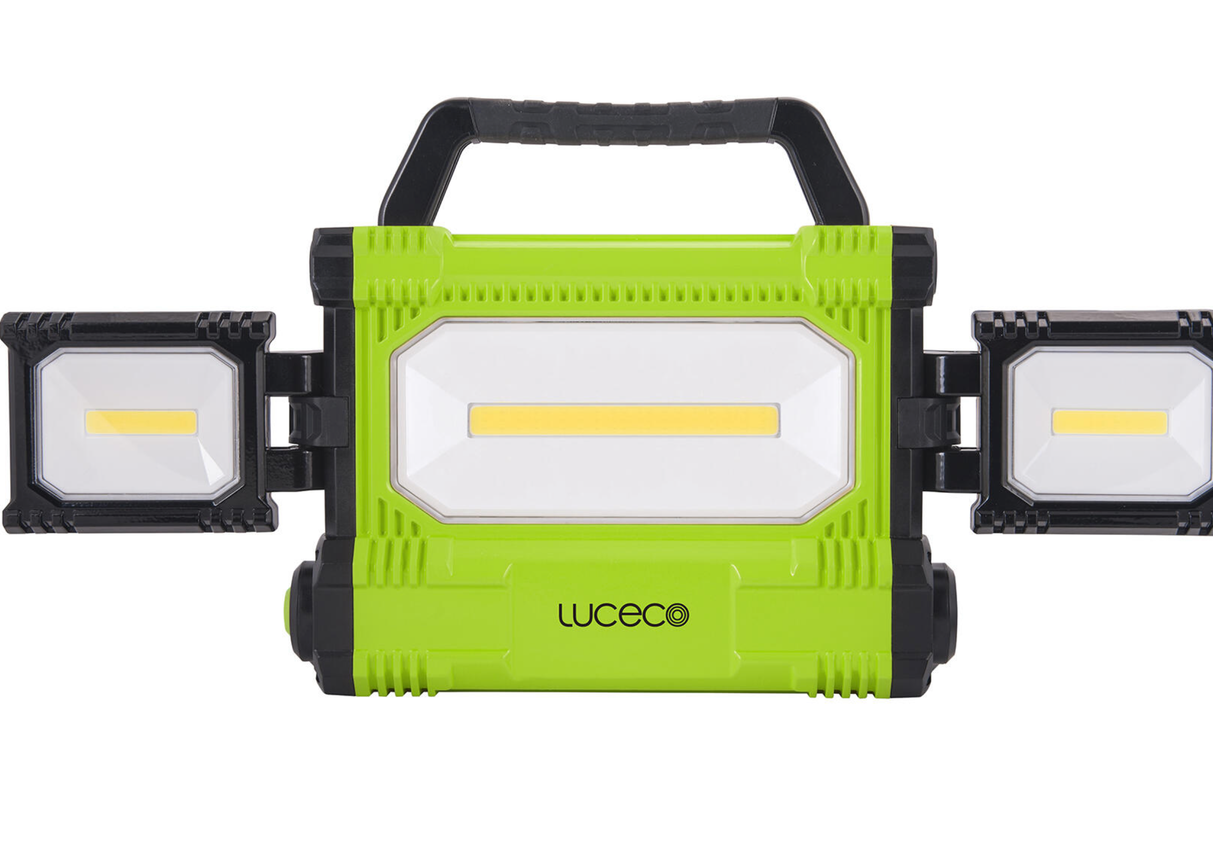 Portable LED projector 50W – 24 × 4.6 × 21.3 cm, IP54, 5000 lm