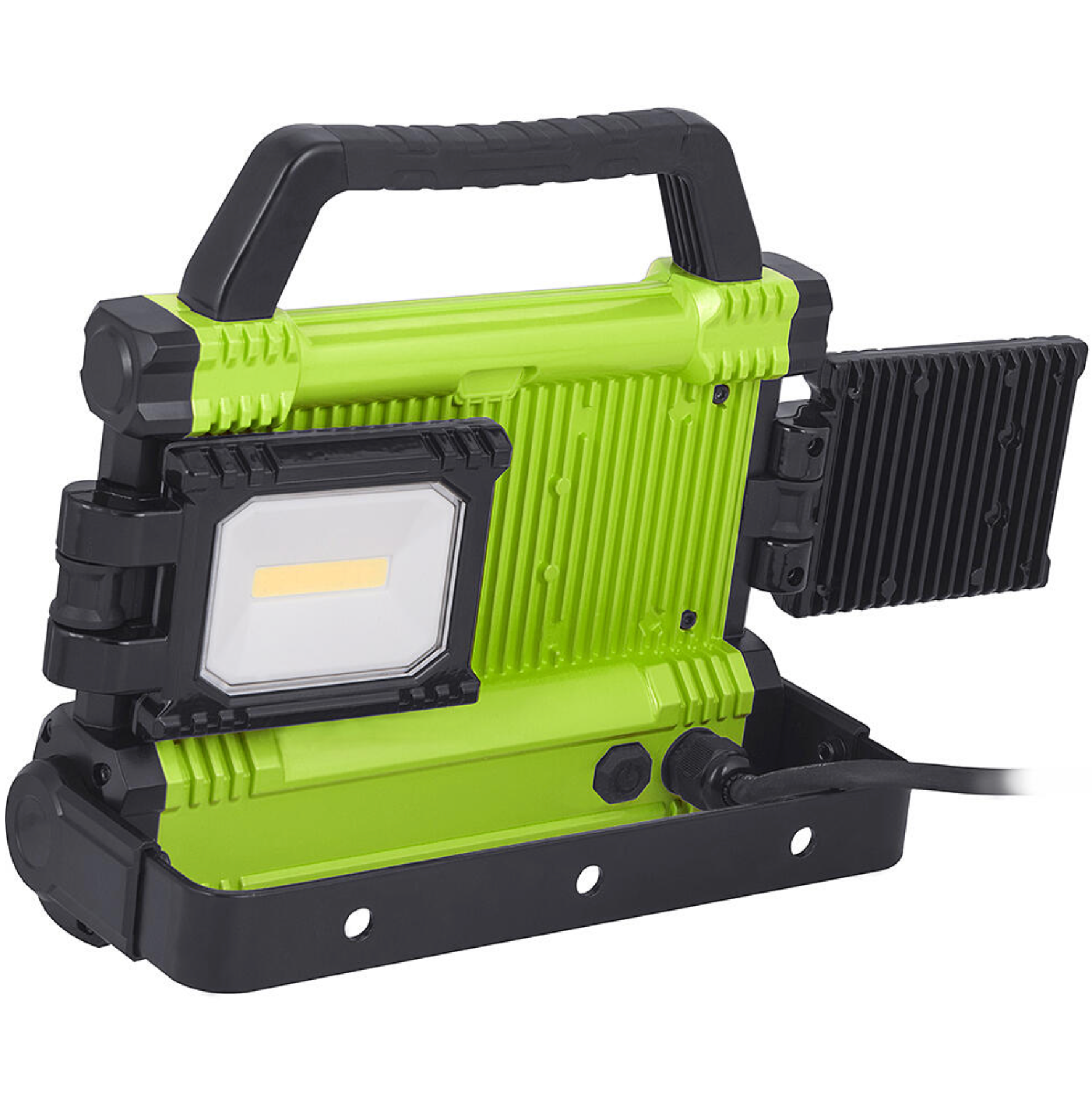 Portable LED projector 50W – 24 × 4.6 × 21.3 cm, IP54, 5000 lm