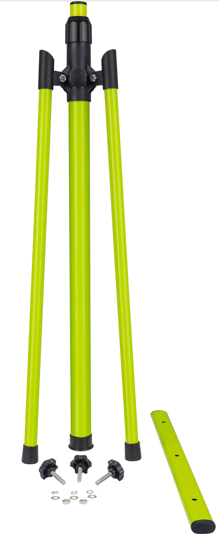 Universal tripod for 1-2 projectors – 15 × 61 cm, steel, green-black