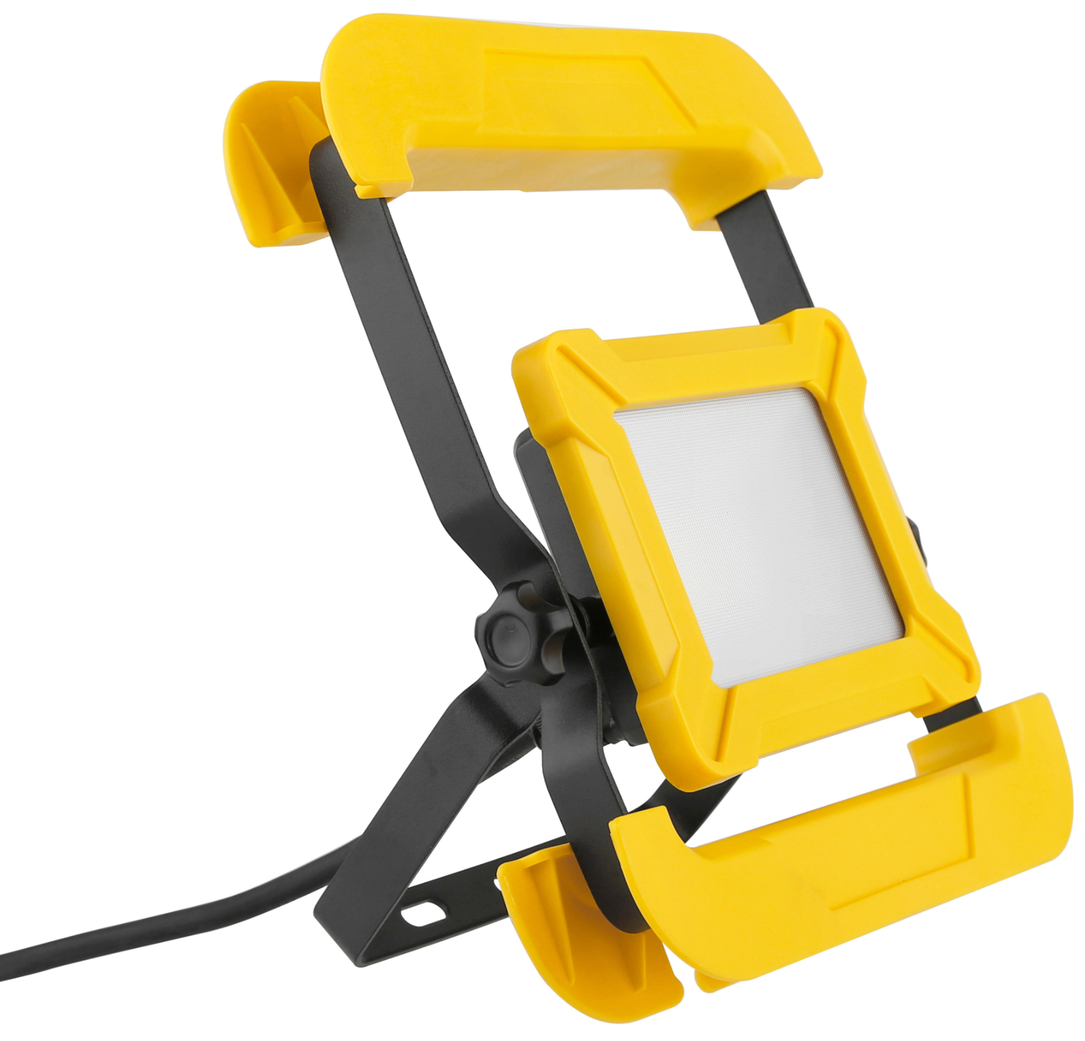 Portable LED spotlight 20W – Neutral white (4000K) – 1800lm – IP65 – Yellow