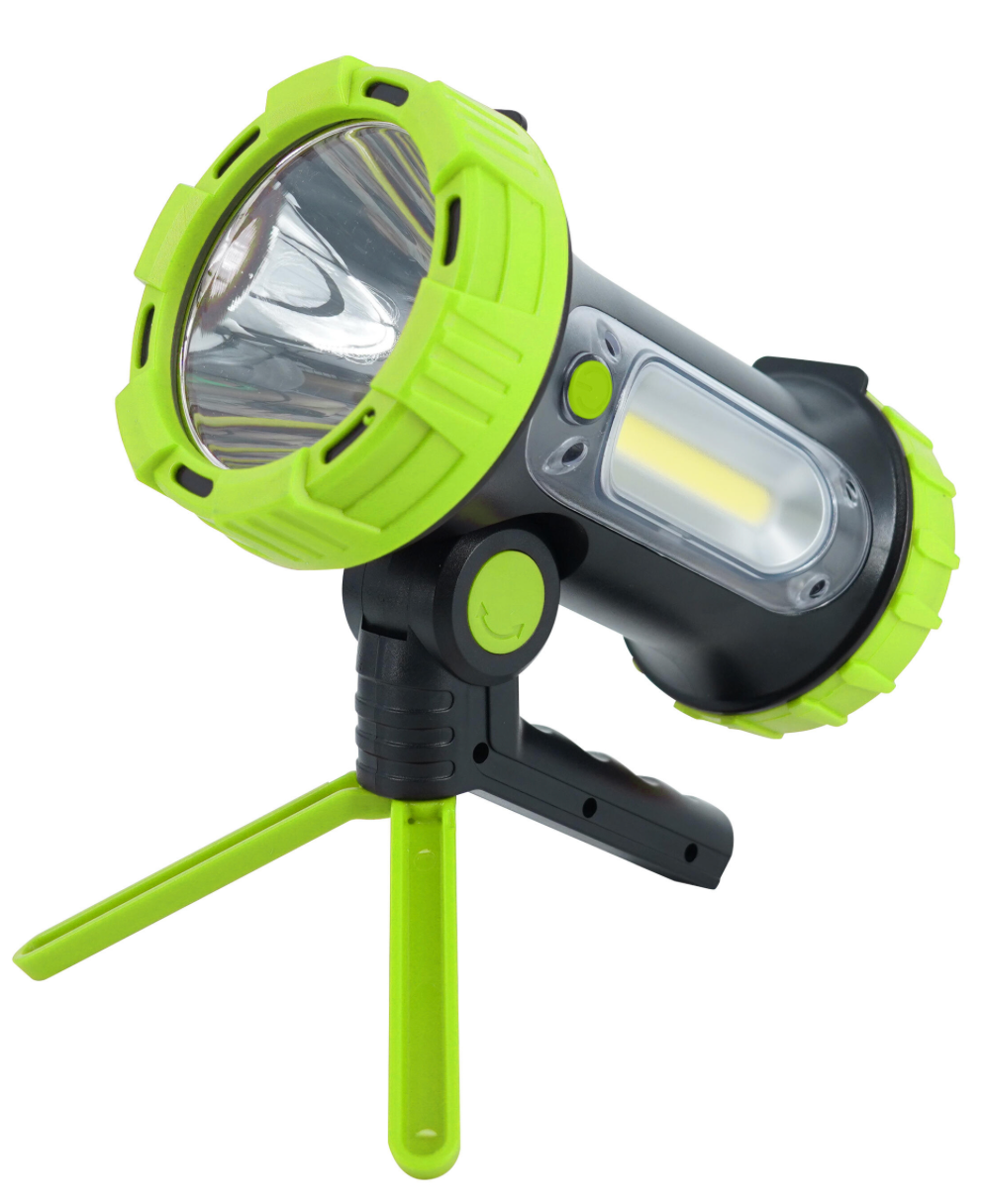 Luceco LED Hand Lamp 300 lm + 170 lm – Rechargeable via USB – IP44 – Power Bank