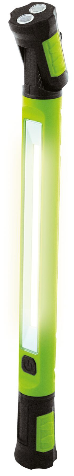 Workshop spotlight 10 W – rechargeable – with red flashing beacon