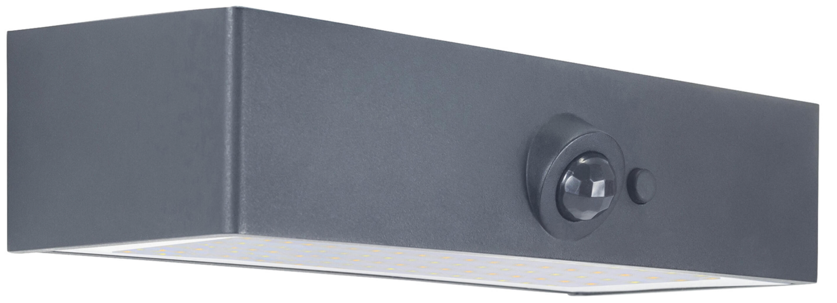 Leda 6.5W solar wall light – Neutral white (4,000K) – 960lm – IP54 – Black