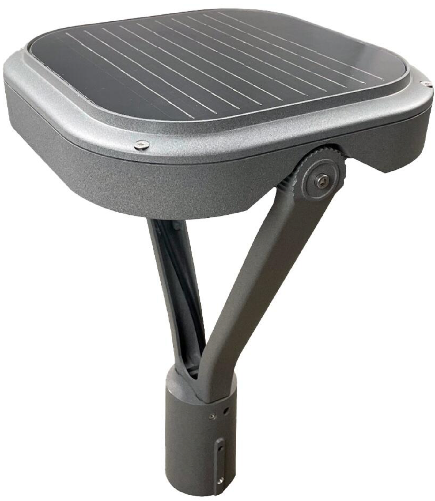 Solar street light 6W – Neutral white (4,000K) – 1,000lm – IP65 – Gray