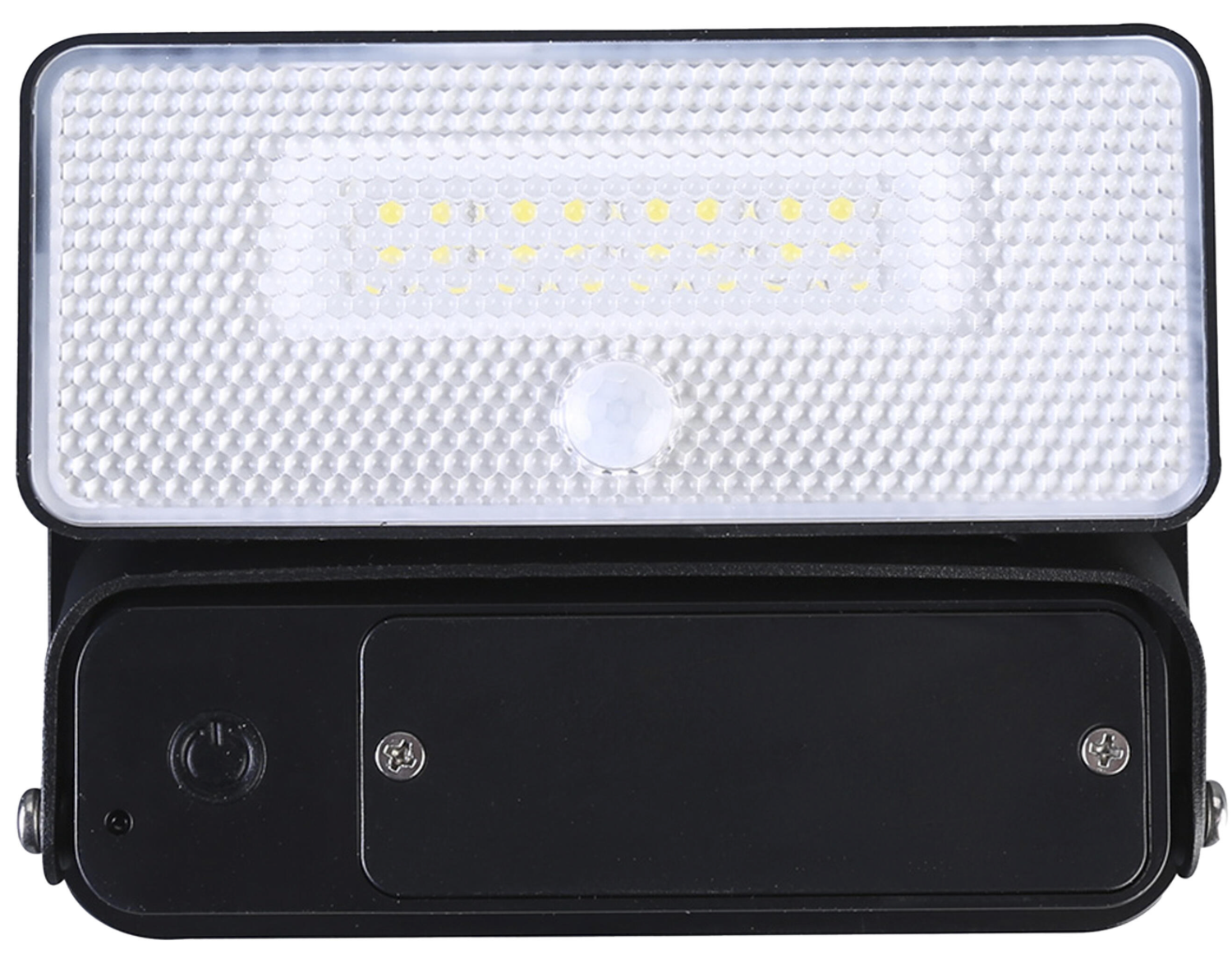 كشاف شمسي 8 وات CCT مع كاشف حركة - أسود - 1300 لومن - IP54