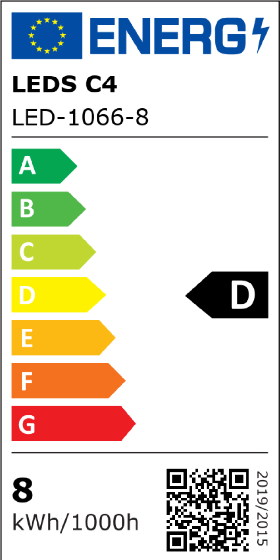 كشاف شمسي 8 وات CCT مع كاشف حركة - أسود - 1300 لومن - IP54