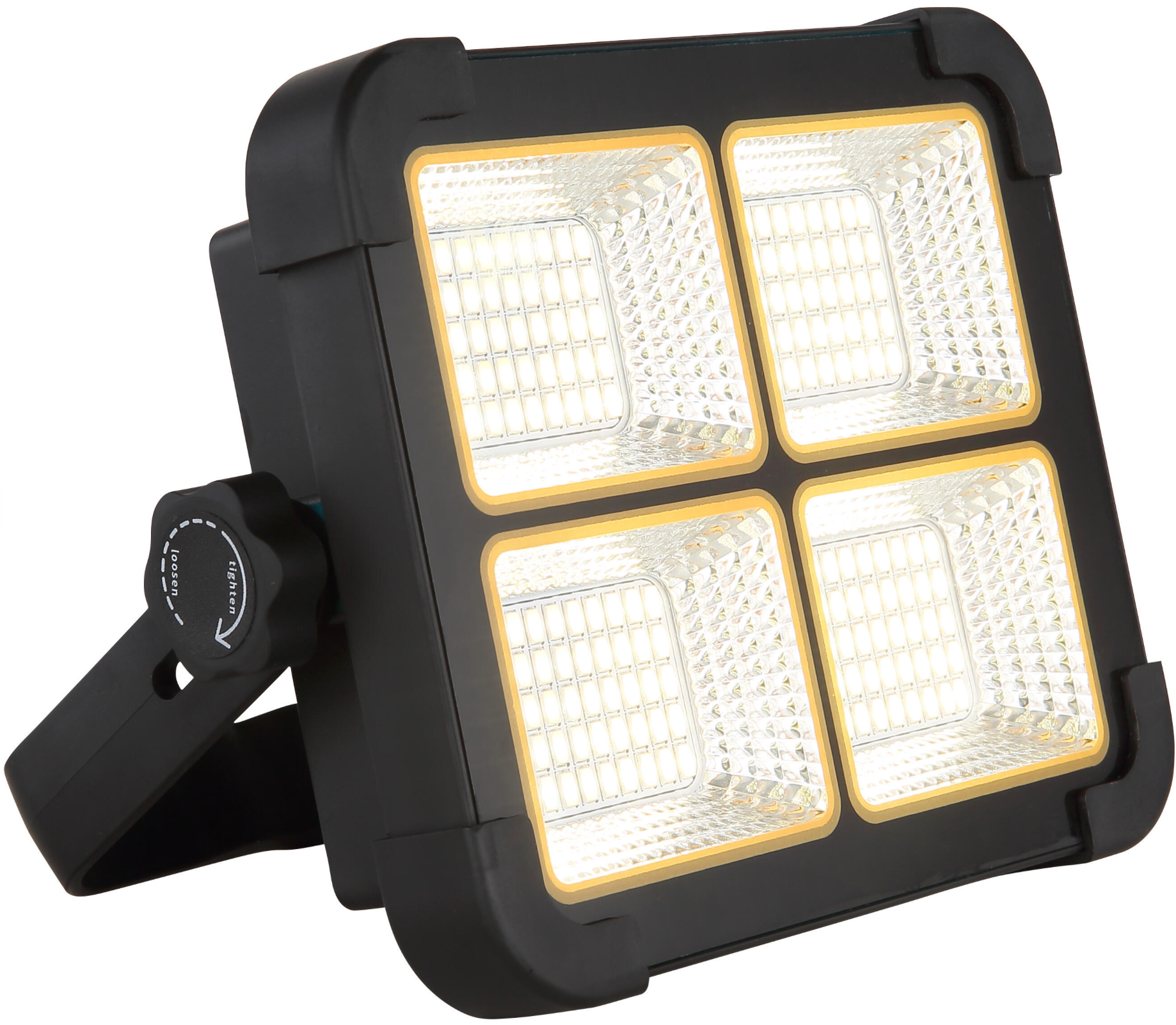 Solar floodlight 15 W – Neutral white (4000 K) – IP44 – dimmable