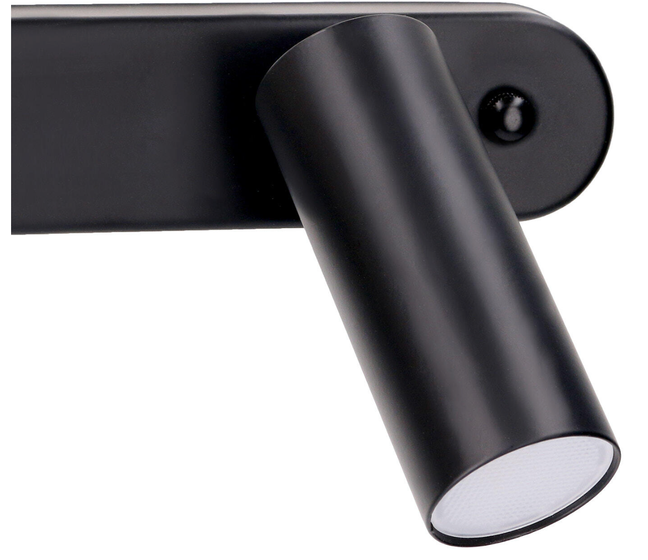 3-light LED spotlight “Logos” – 12.6 W – Neutral white – Black – IP20 – Dimensions 56.8 × 5.5 × 15.6 cm