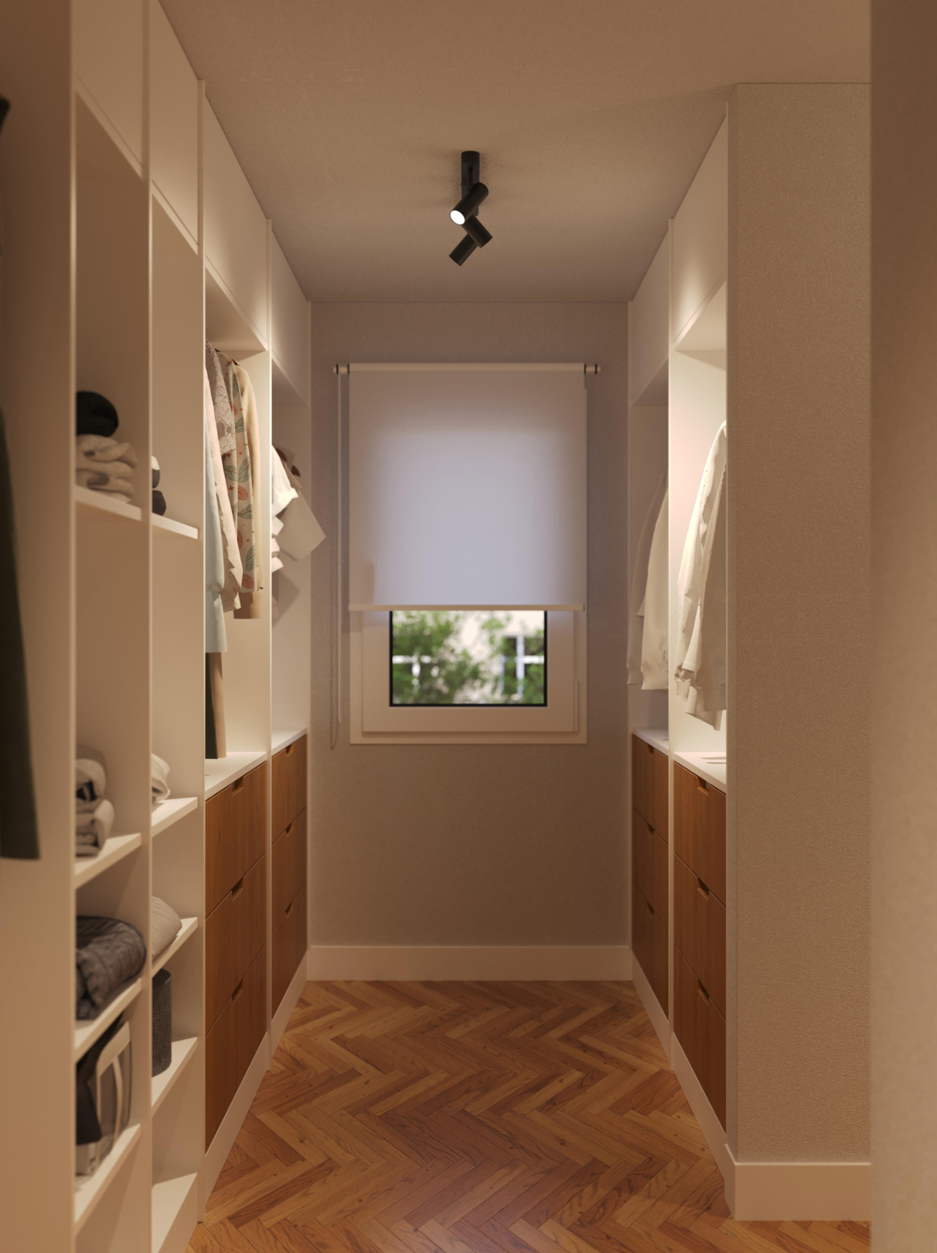 Foco LED de 3 focos "Logos" – 12,6 W – Blanco neutro – Negro – IP20 – Dimensiones 56,8 × 5,5 × 15,6 cm