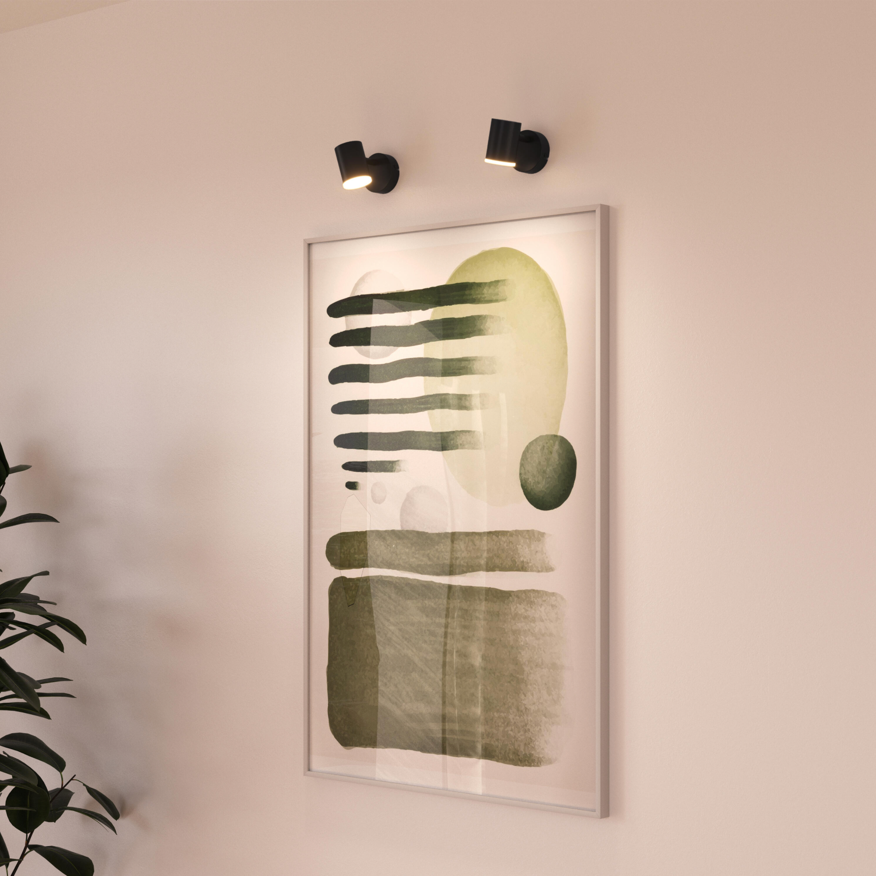 كشاف LED أحادي المصباح من Artic – 5.7 واط – أبيض محايد – أسود – IP20 – Ø 8 × 8 سم