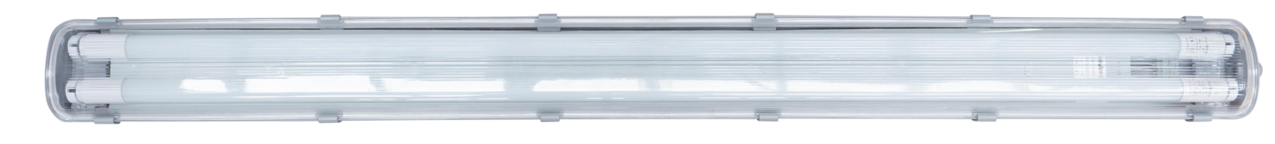 LED tray light 120 cm 2×20 W cool white IP65