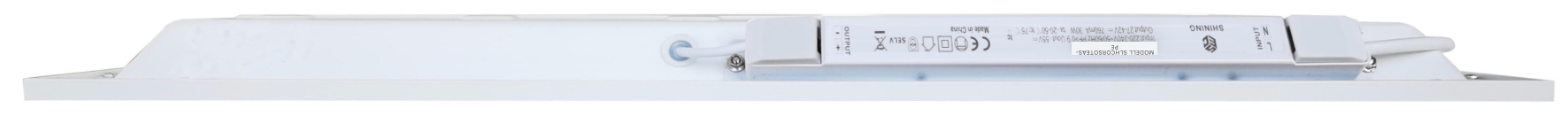 LED recessed panel 60×60 cm – 29.5 W, cool white