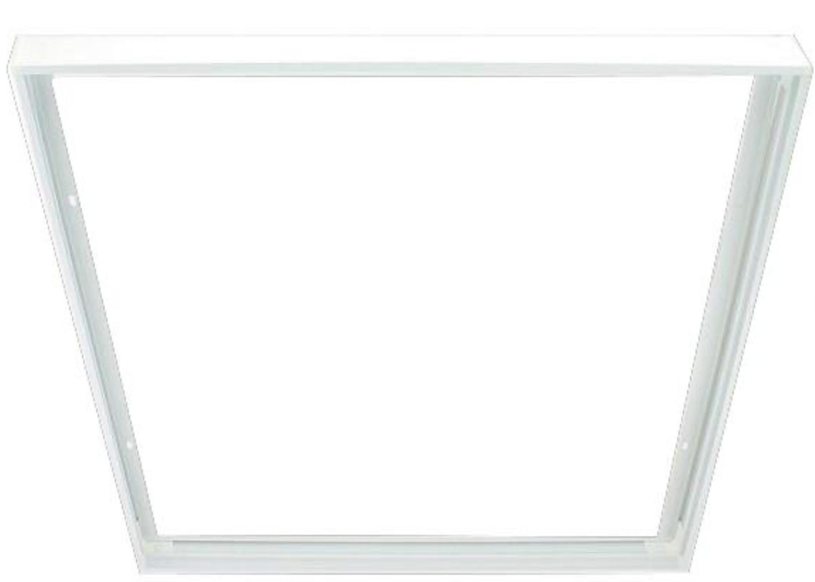 Surface mounting kit for LED panel 60×60 cm – aluminum frame with mounting hardware