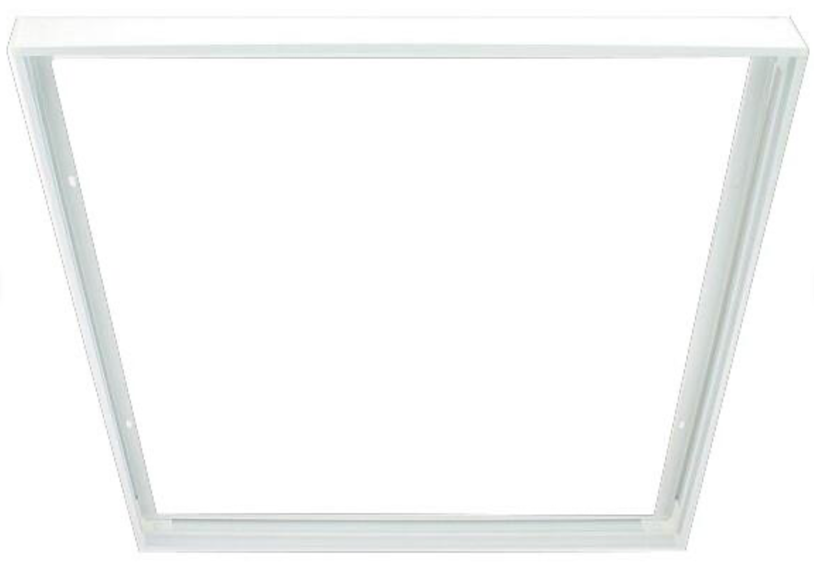 Surface mounting kit for LED panel 60×60 cm – aluminum frame with mounting hardware