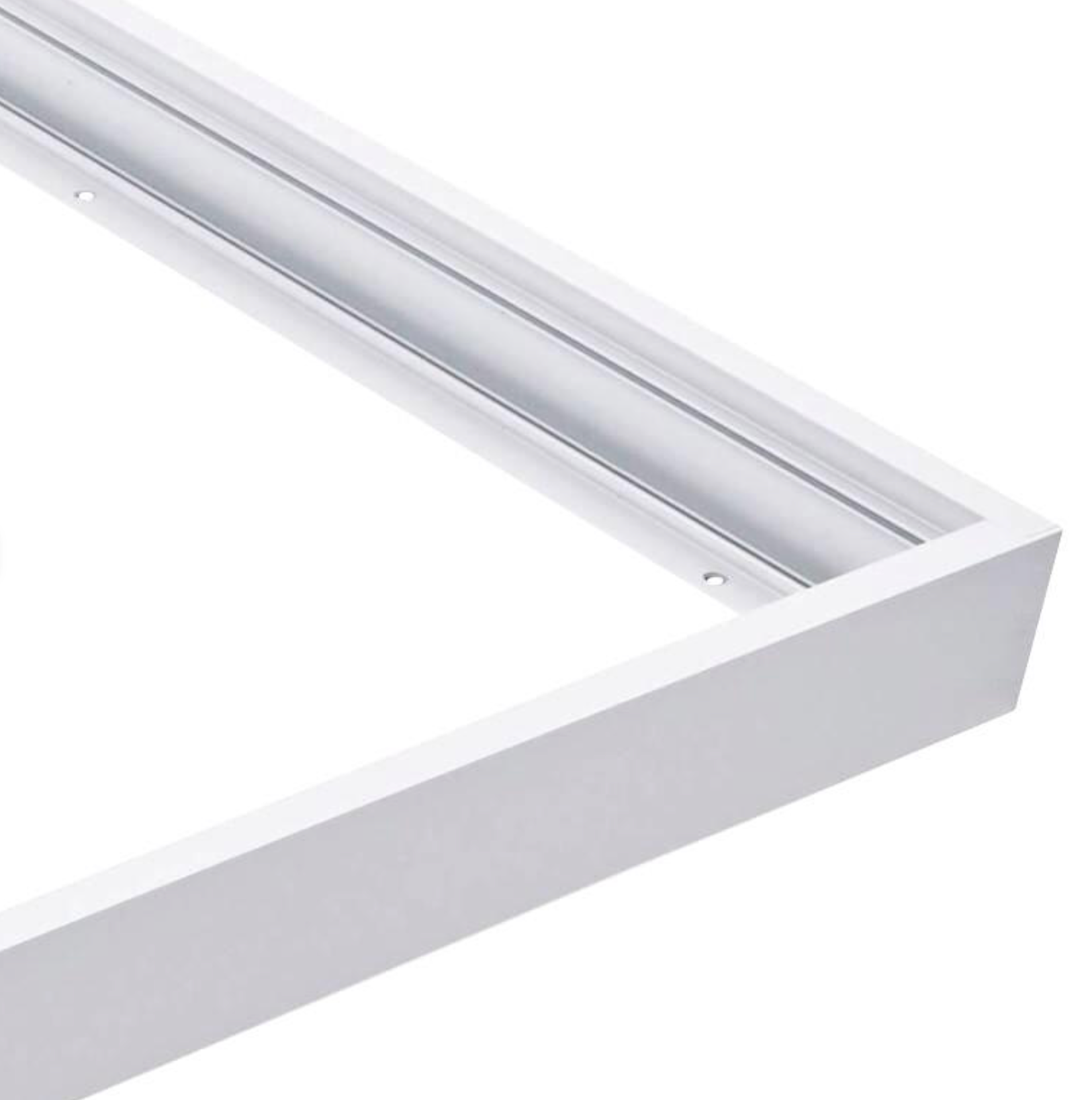 Surface mounting kit for LED panel 60×60 cm – aluminum frame with mounting hardware