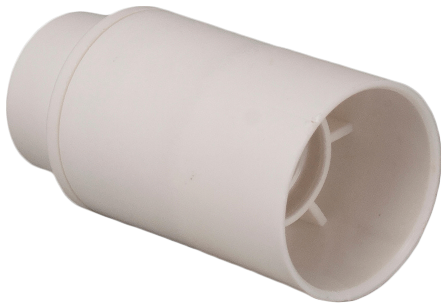 Socket adapter E14 – White, 2 A, 250 V, with M10 thread