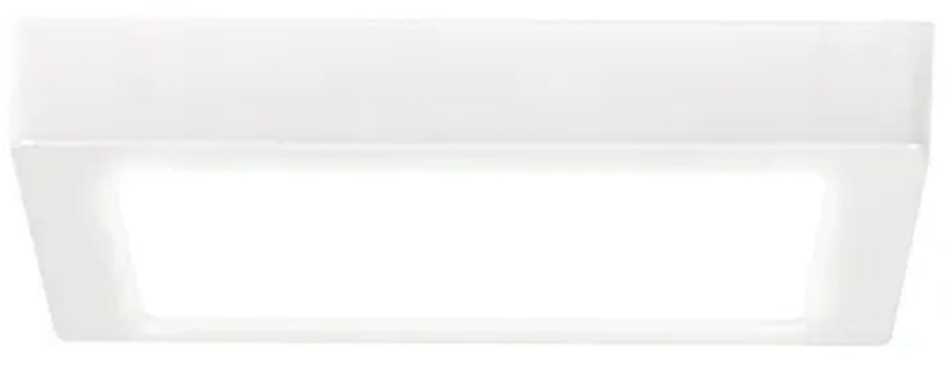 LED surface light, square, white, 12 W – CCT (warm/neutral/cool white) – 1620 lm