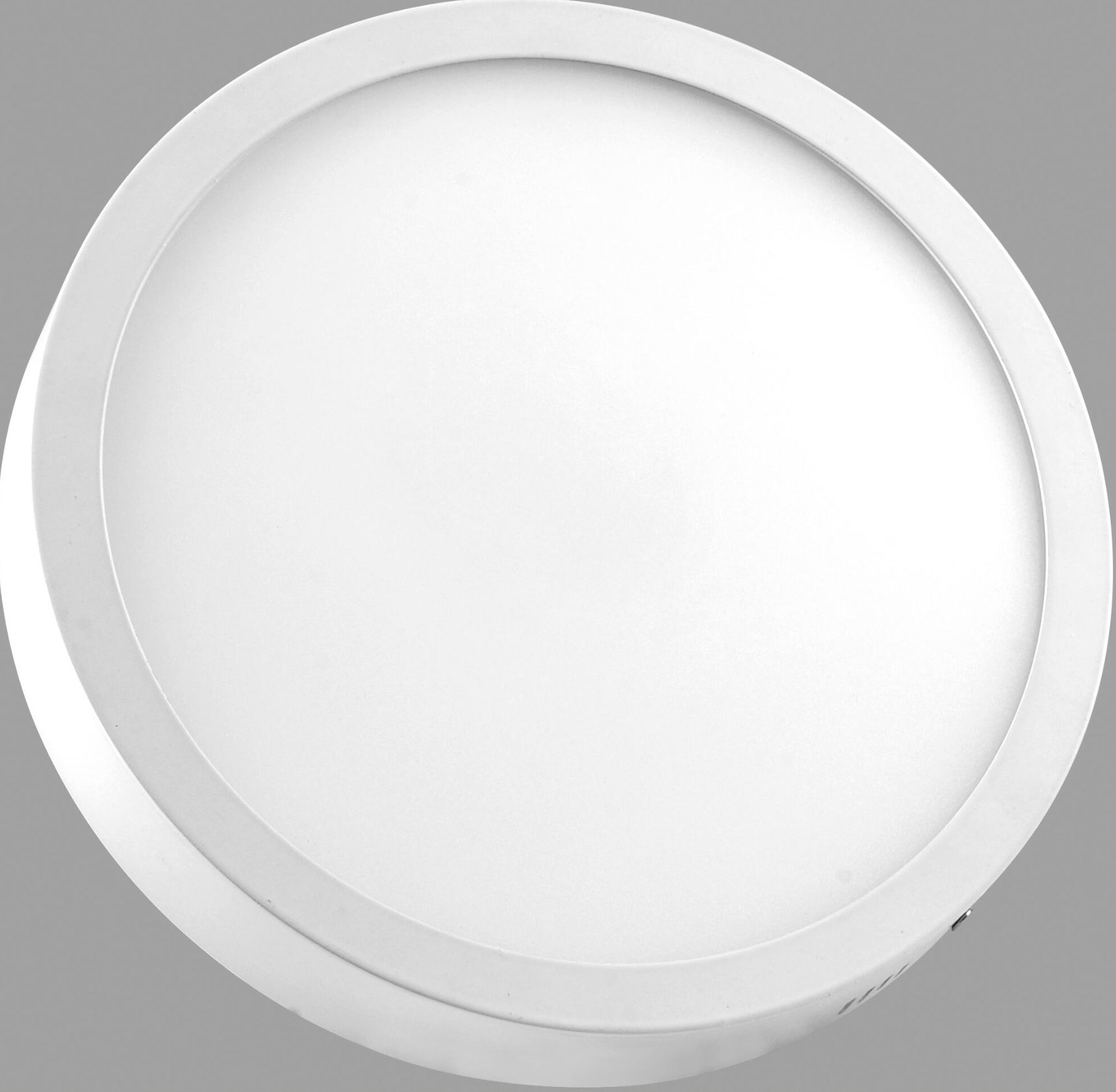 LED surface light, round, white, 6 W – cool white, 6000 K