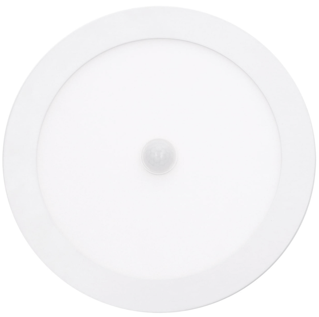 LED recessed light, round, white, 18 W – CCT (3000/4000/6000 K) – with sensor