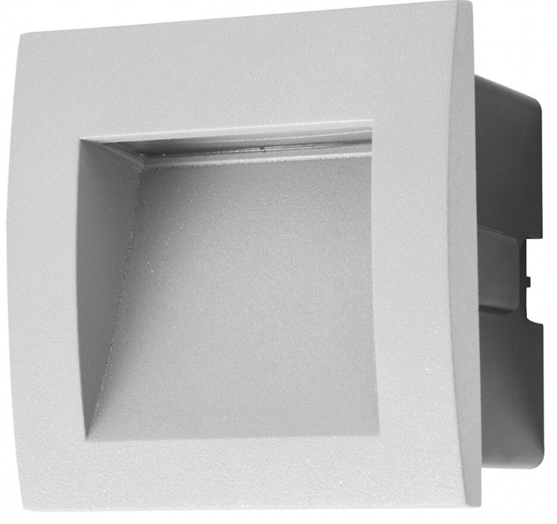 LED recessed floor light 1 W – Gray – Neutral white 4000 K – IP65