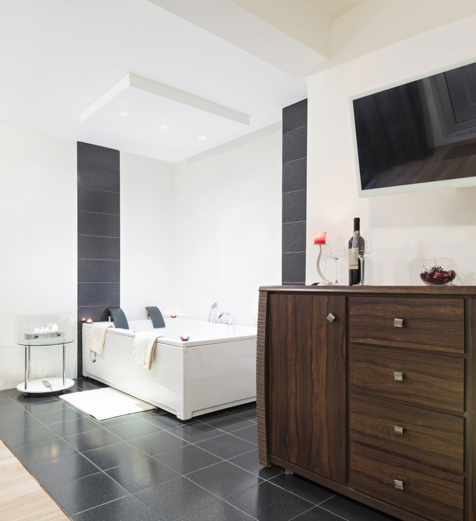 Round Fix IP65 mounting frame – White – Aluminum – Ø 96 mm