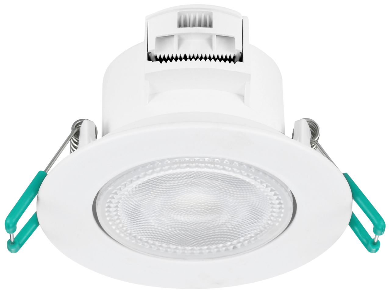 LED recessed spotlight 4.8 W – White – Cool white (6500 K) – IP44 – Swivel / tiltable